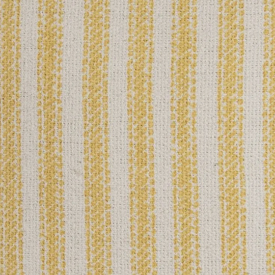 Butter Yellow Striped Pillow