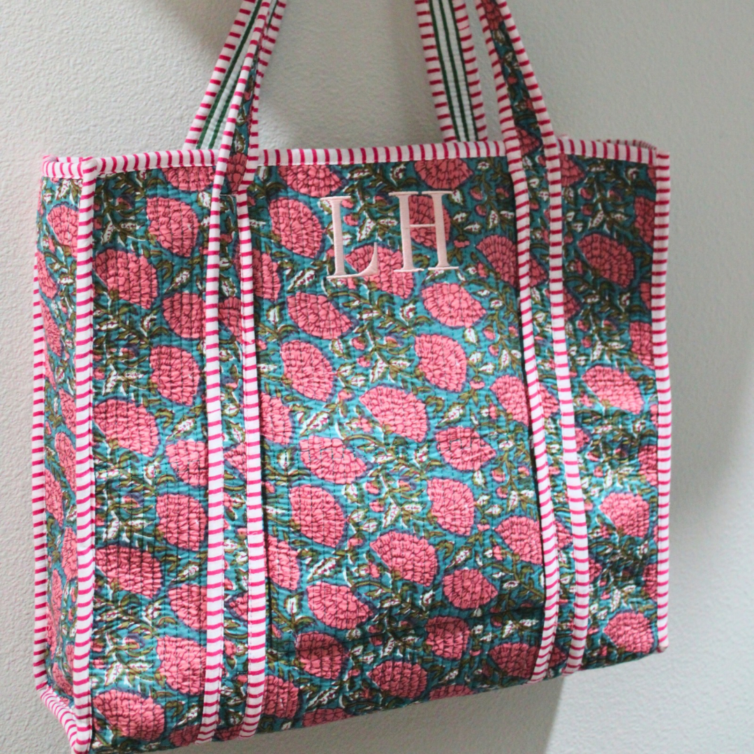Custom Monogram Tote