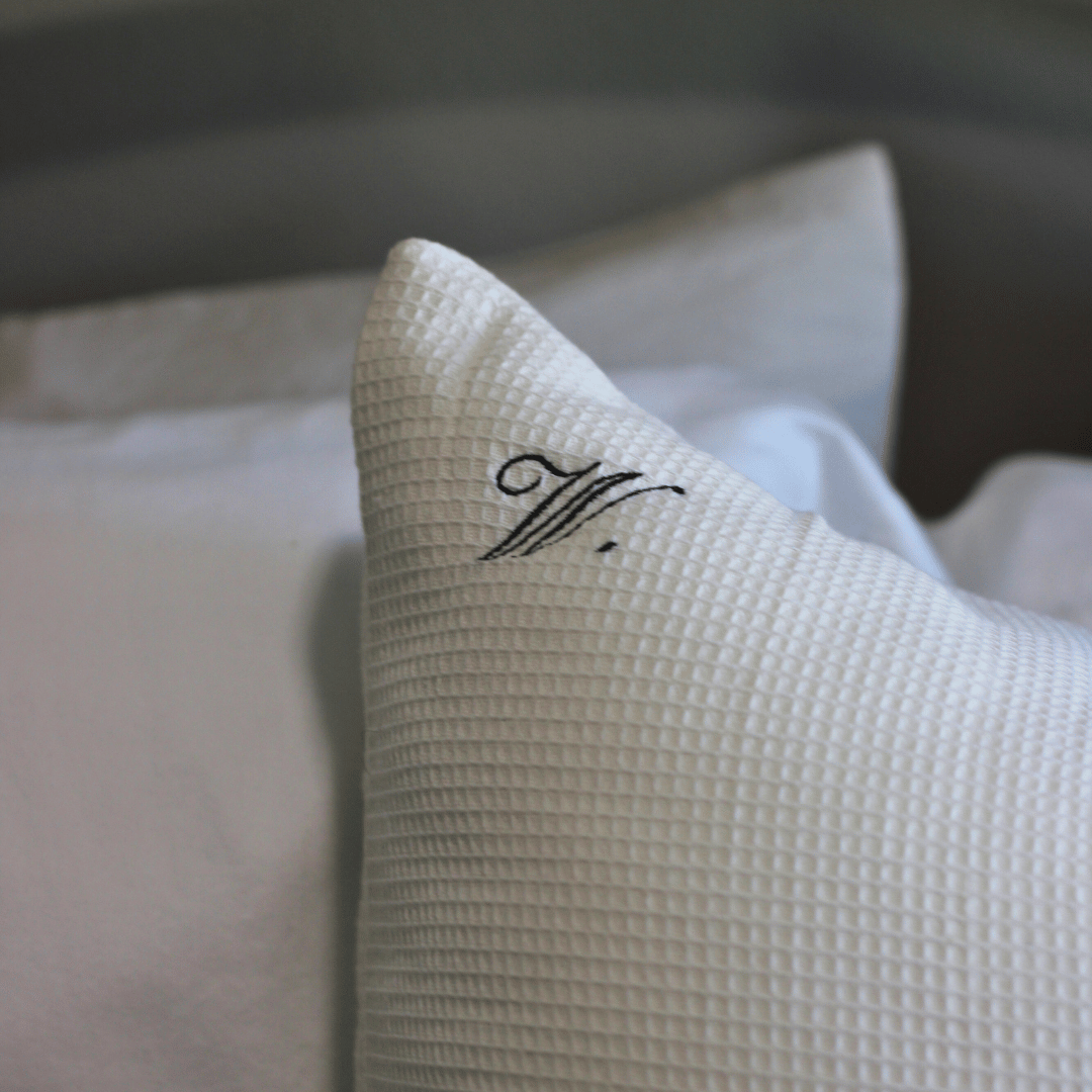 Monogram Throw Pillow Cover