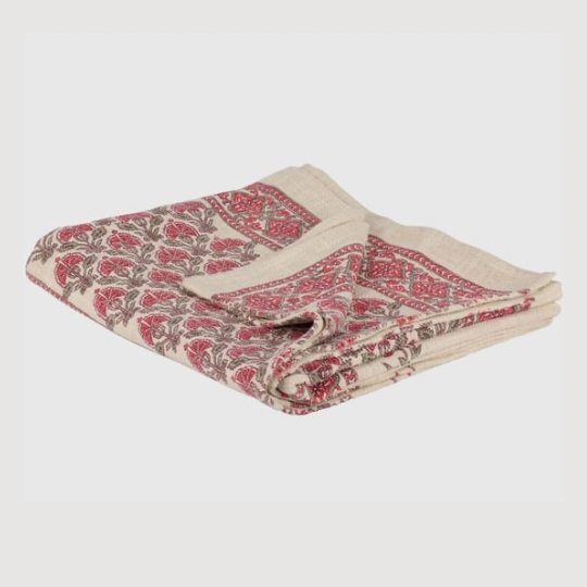 Rosebud Woven Throw