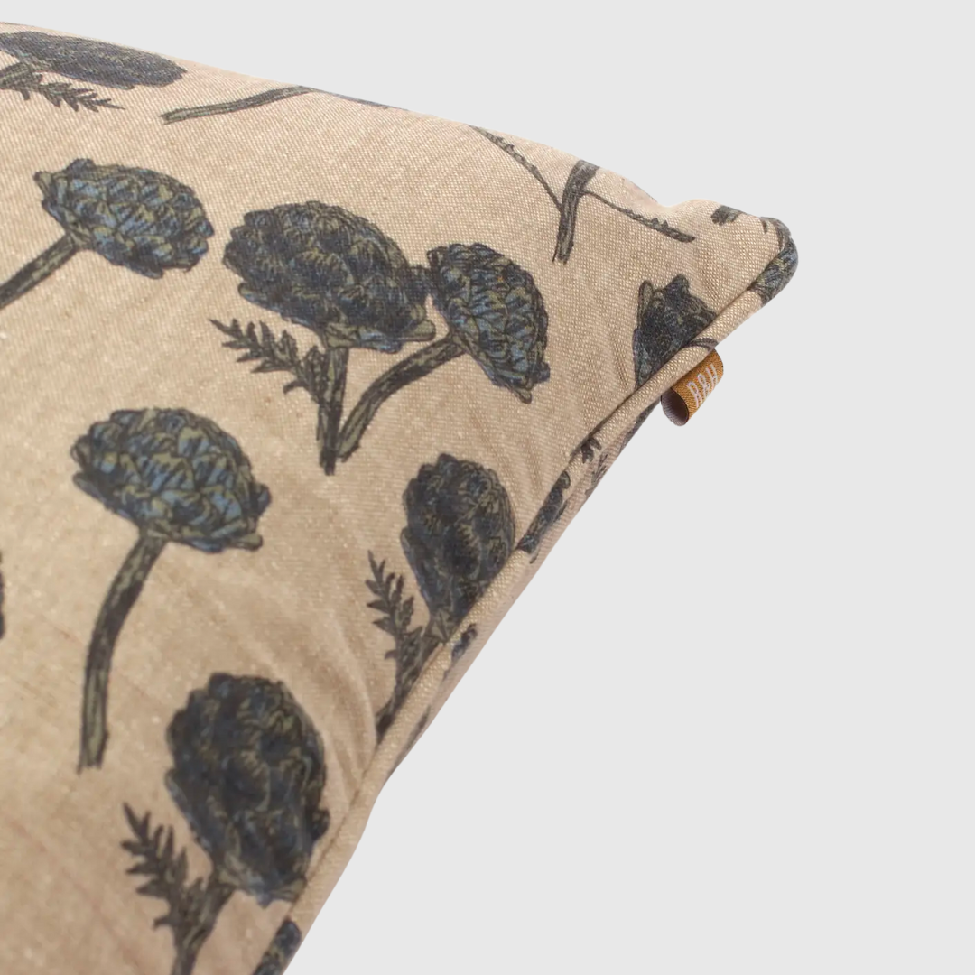 Artichoke Print Pillow