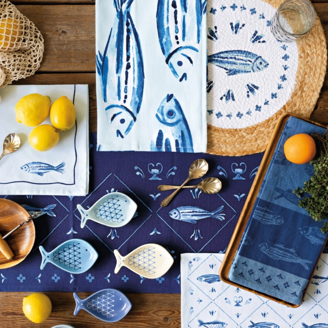 Fish Shaped Pinch Bowls | Set of 6