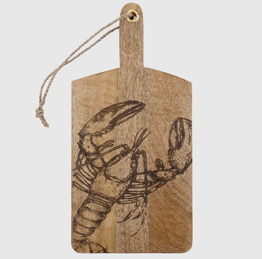 Carved Lobster Serving Board