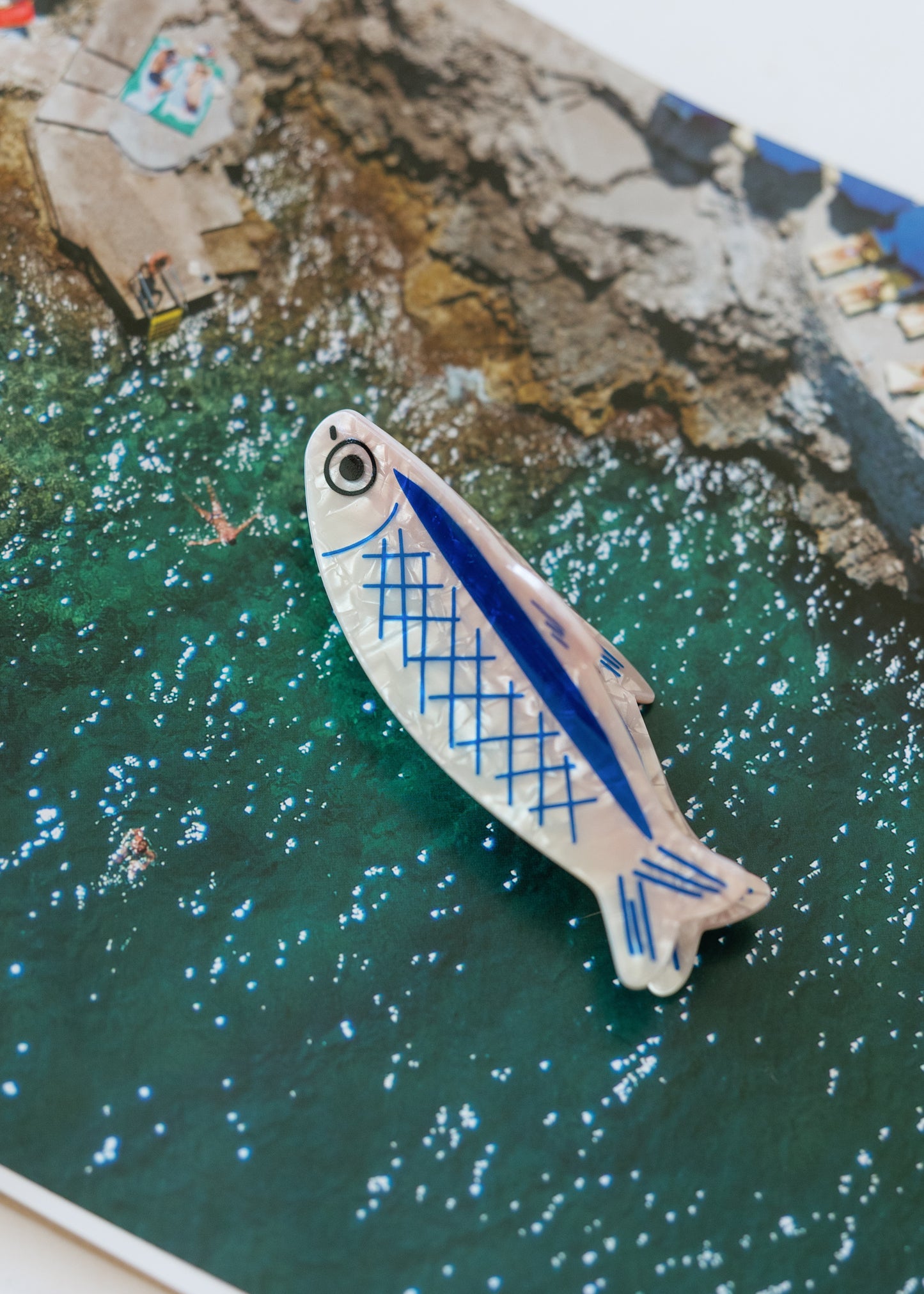 Sardine-Shaped Claw Clip