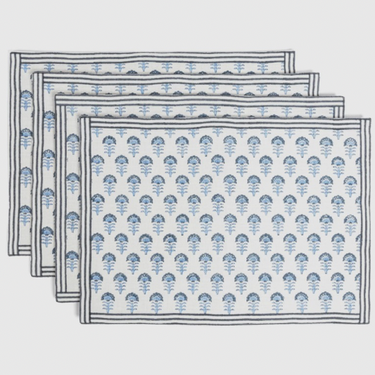 Hand-Blocked Placemats (Set of 4)
