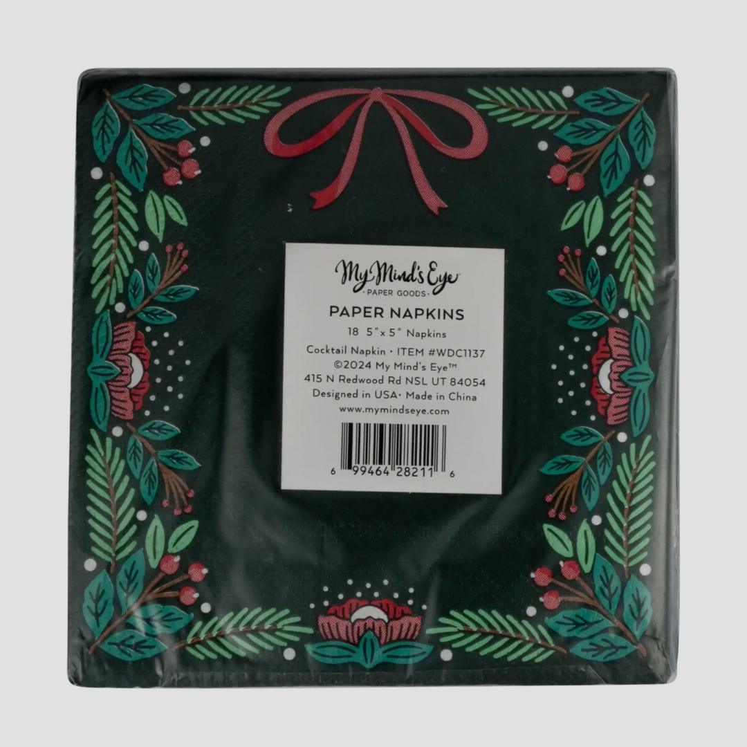 Merry Cocktail Napkins