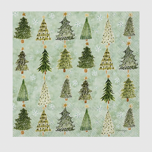 Whimsy Tree Pattern Napkins
