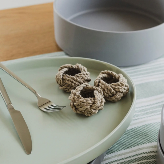 Rope Napkin Rings (Set of 4)