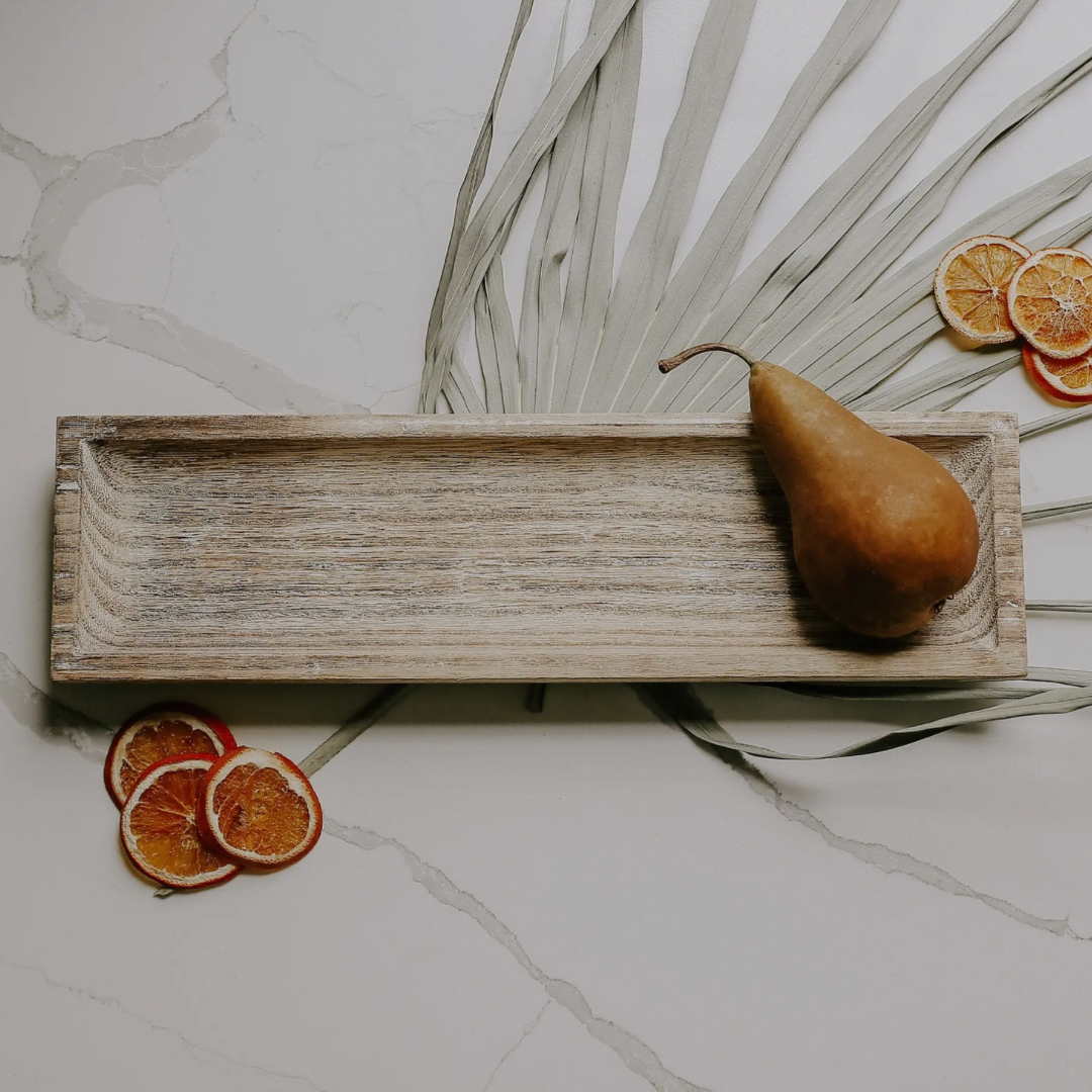Wood Decorative Tray