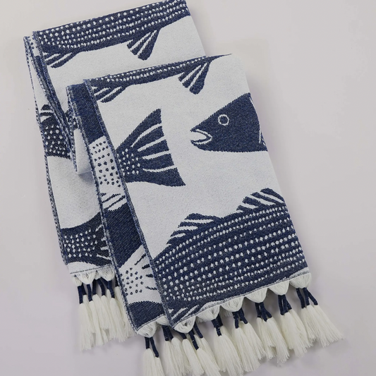 Navy Fish Throw