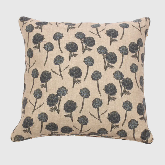 Artichoke Print Pillow
