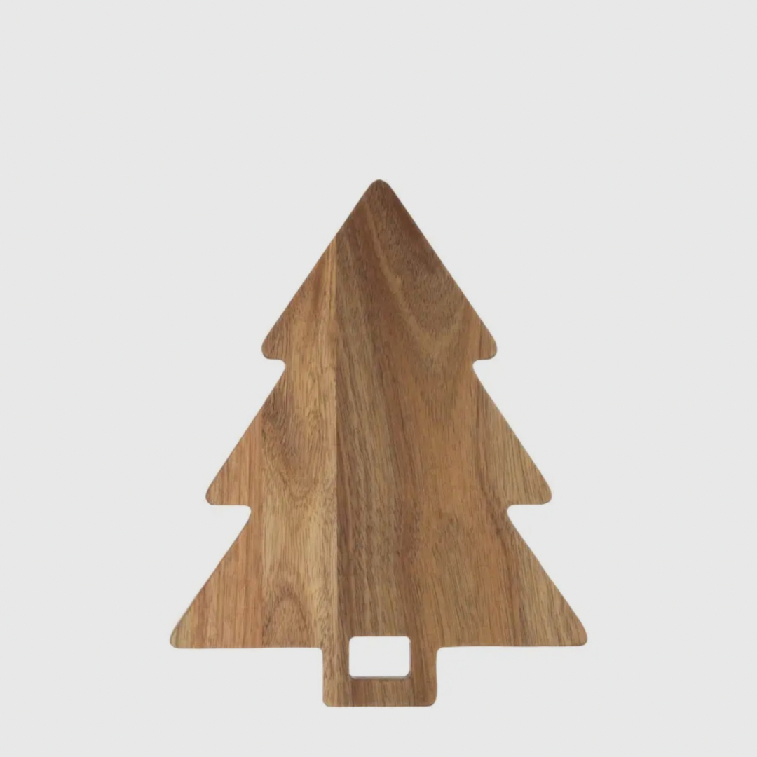 Wooden Tree Serving Tray