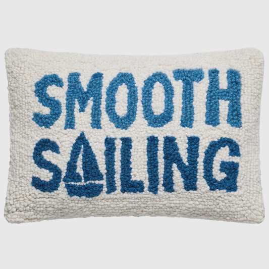 Smooth Sailing Hook Pillow