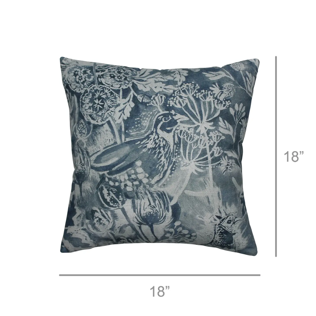 The Lakeside Bird Pillow