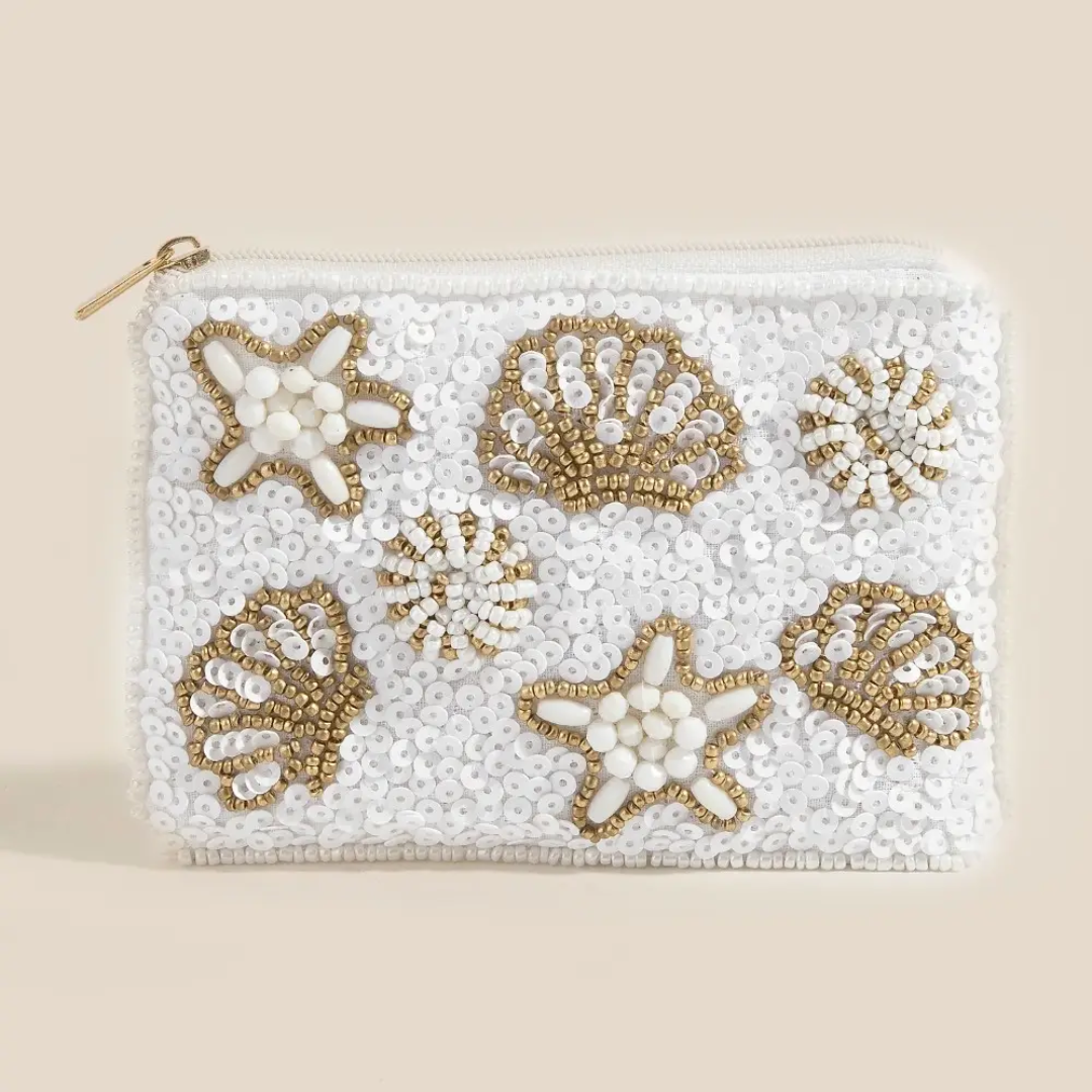 By the Sea Coin Pouch