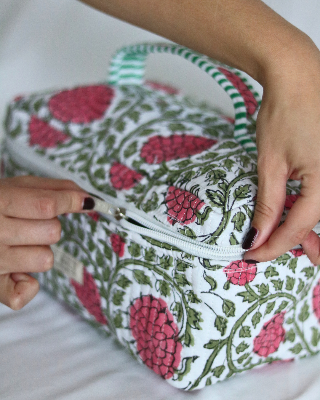 The Charleston Makeup Bag