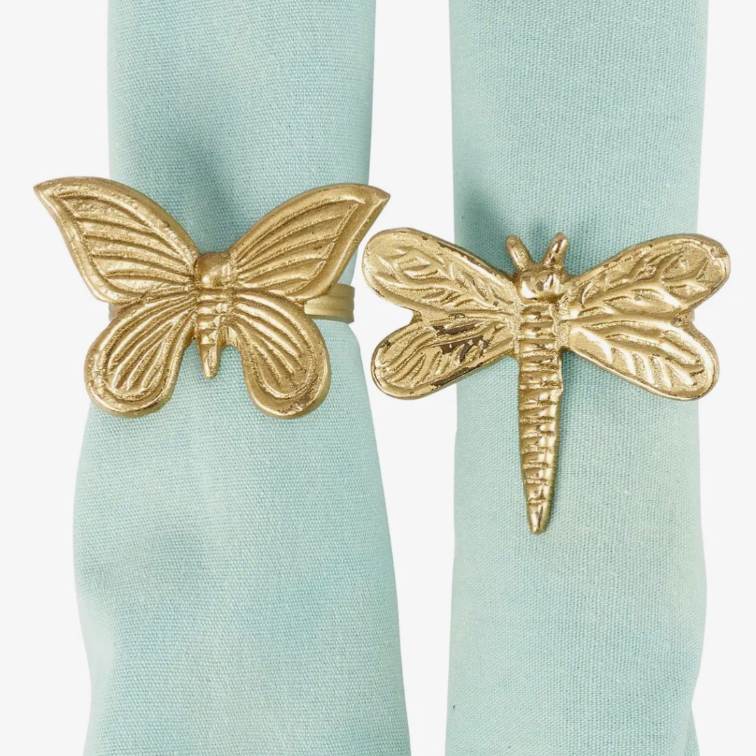 Insect Napkin Rings (set of 4)