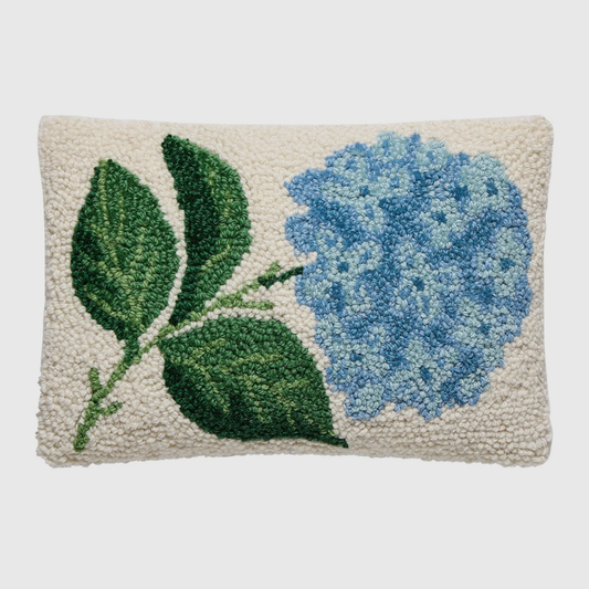 Hydrangea Hook Pillow