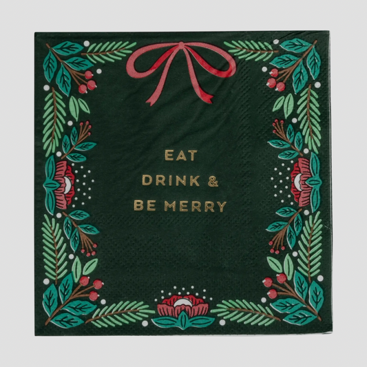 Merry Cocktail Napkins