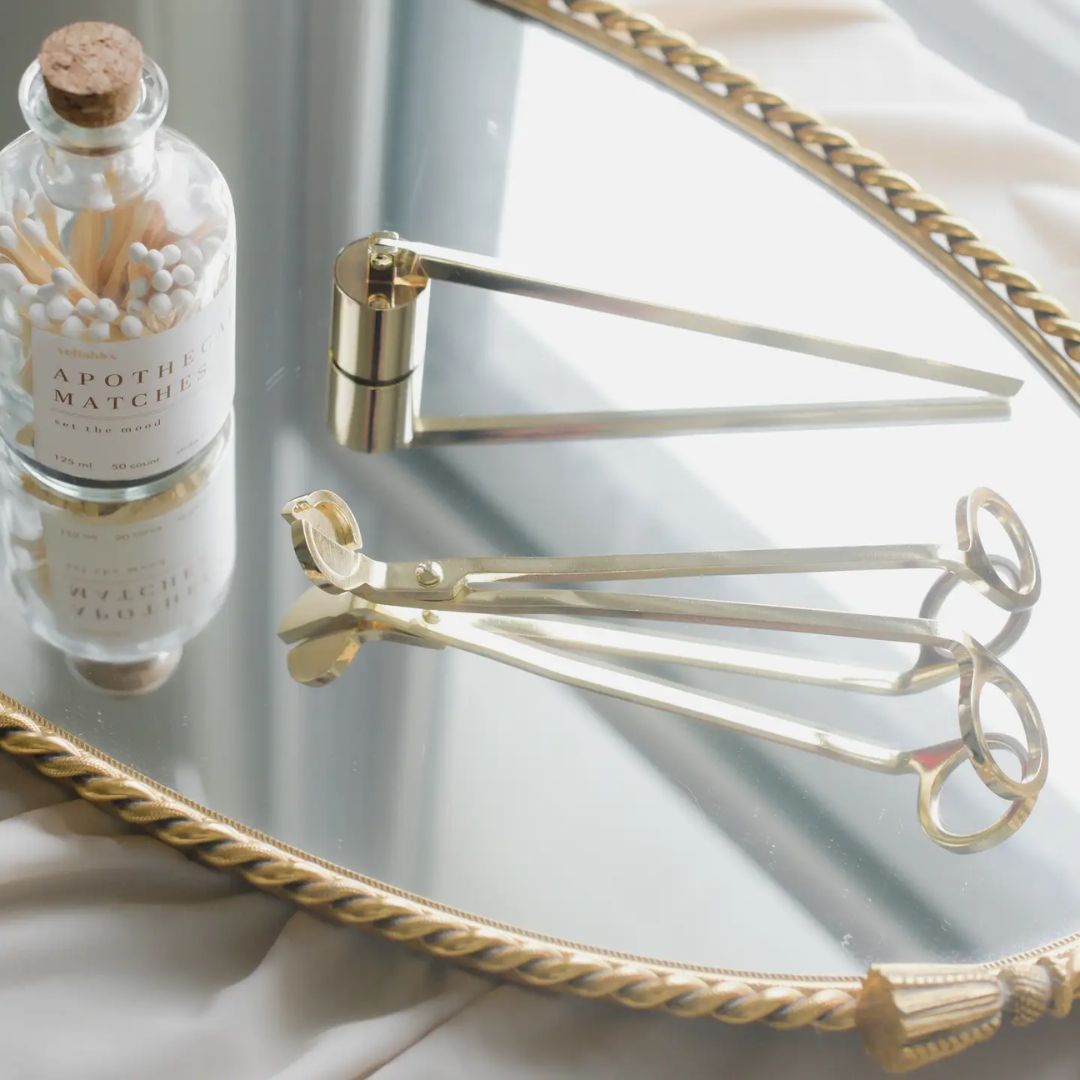 Gold Wick Candle Trimmer