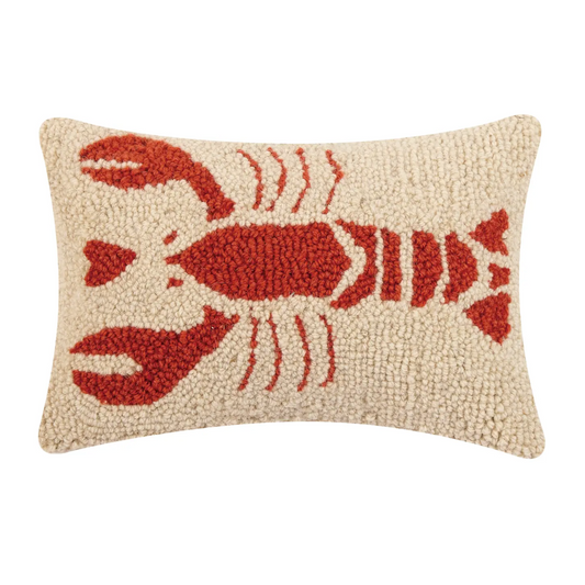 Lobster Heart Hook Pillow