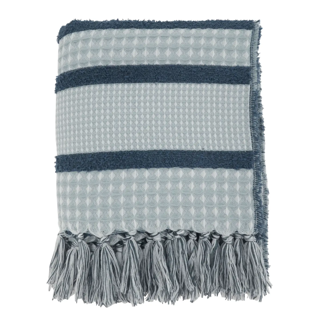 Reversible Waffle Weave Throw