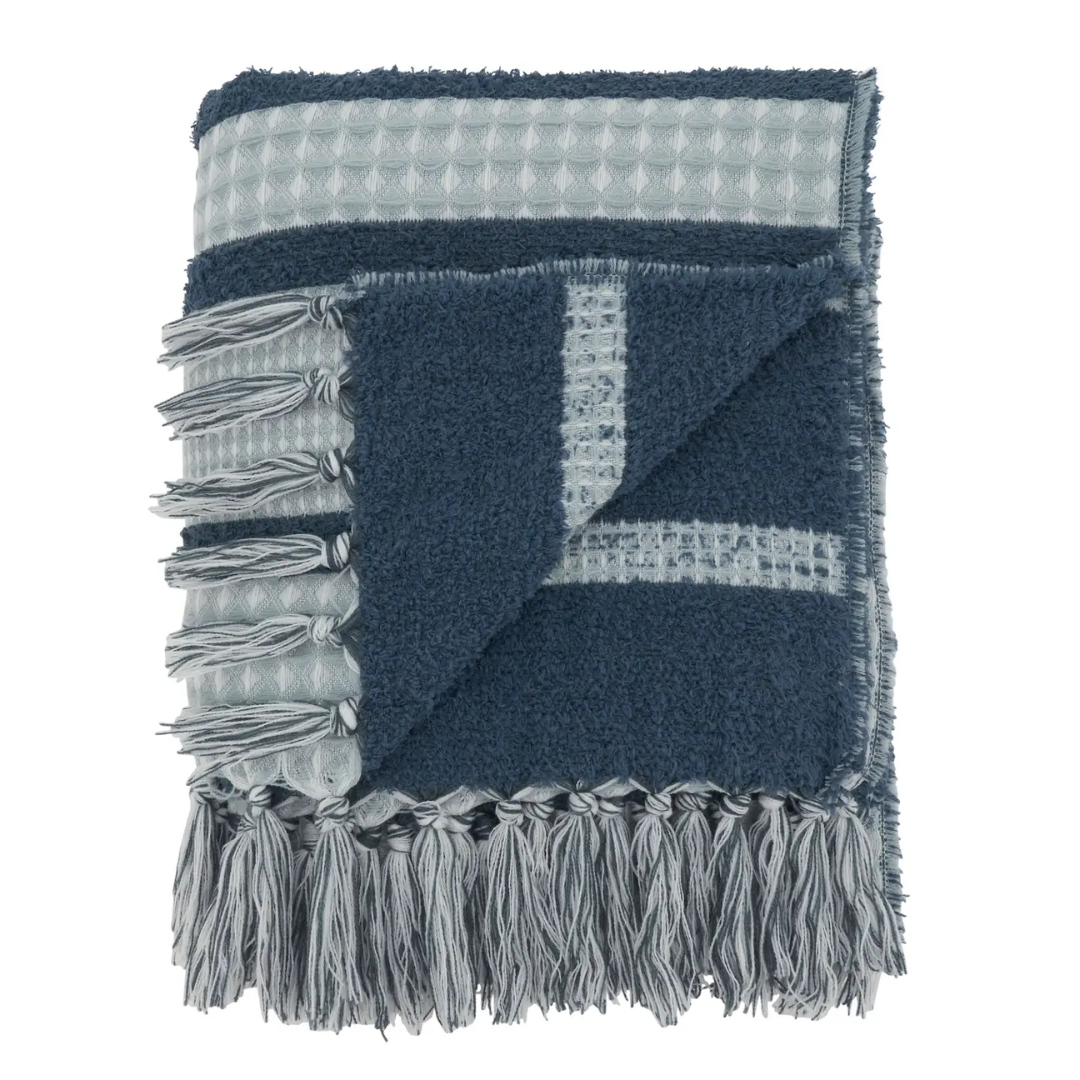 Reversible Waffle Weave Throw
