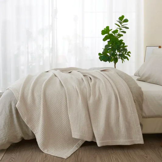 Waffle Weave Throw