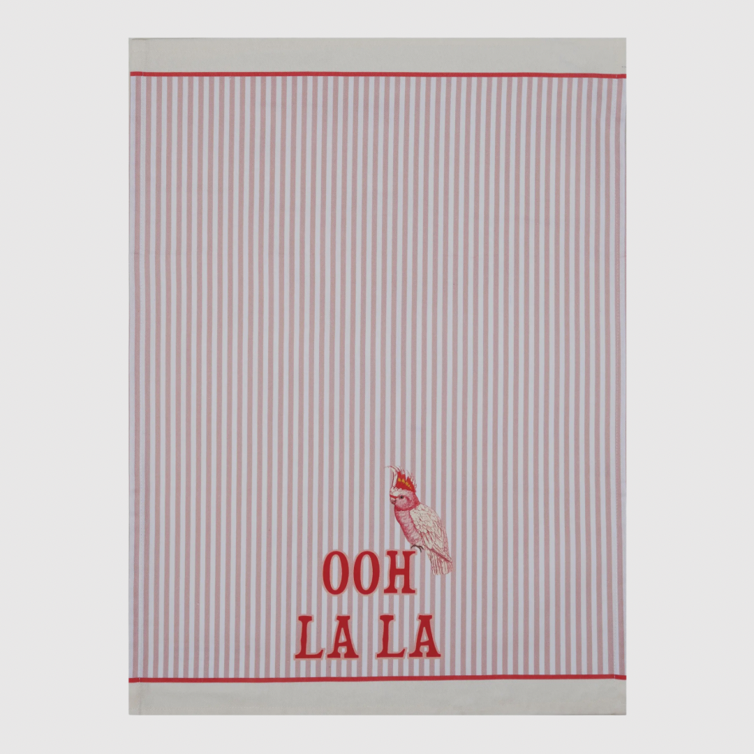 Ooh La La Tea Towel