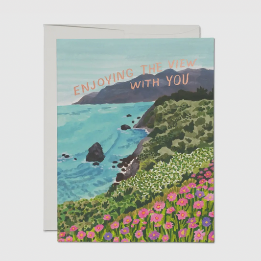 Enjoying The View Card